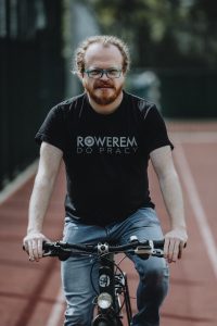 Maciej Lubaś – ekspert ds. mobilności miejskiej i kultury rowerowej w Świdniku